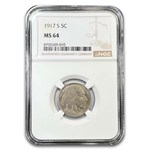 1917-S Buffalo Nickel MS-64 NGC