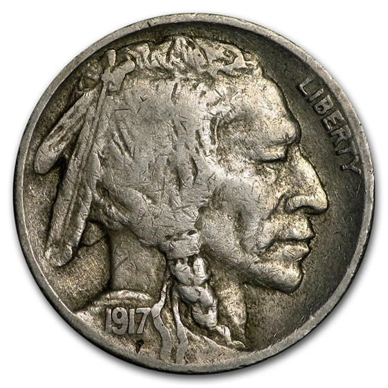 1917-S Buffalo Nickel VF 1917-S Buffalo Nickel VF