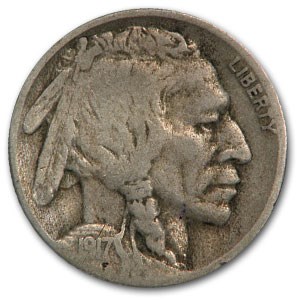 1917-S Buffalo Nickel VG 1917-S Buffalo Nickel VG