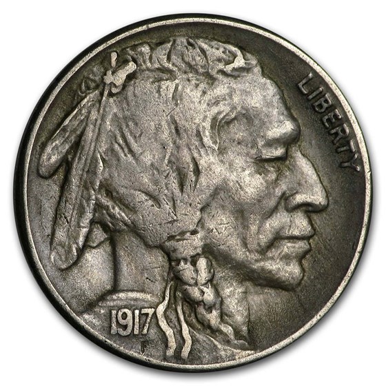 1917-S Buffalo Nickel XF 1917-S Buffalo Nickel XF