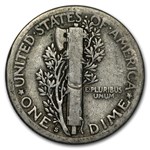 1917-S Mercury Dime Good/VG
