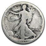 1917-S Rev Walking Liberty Half Dollar AG