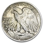 1917-S Rev Walking Liberty Half Dollar VF