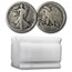1917-S Rev Walking Liberty Halves 20-Coin Roll Avg Circ