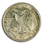 1917-S Reverse Walking Liberty Half Dollar AU-55 NGC (Toned)