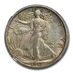 1917-S Reverse Walking Liberty Half Dollar AU-55 NGC