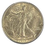 1917-S Reverse Walking Liberty Half Dollar AU-55 PCGS