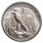 1917-S Reverse Walking Liberty Half Dollar AU-58 PCGS