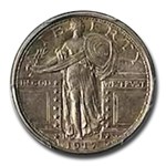 1917-S Standing Liberty Quarter MS-64 PCGS CAC (FH, Type I)
