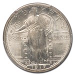 1917-S Standing Liberty Quarter Type I MS-67 PCGS (FH)