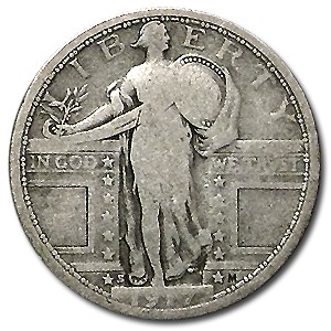 1917-S Standing Liberty Quarter Type-I VG (Details) 1917-S Standing Liberty Quarter Type-I VG (Details)