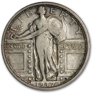 1917-S Standing Liberty Quarter Type-I XF (Details) 1917-S Standing Liberty Quarter Type-I XF (Details)