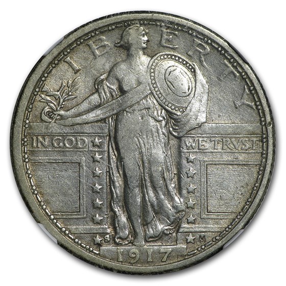 1917-S Standing Liberty Quarter Type-I XF 1917-S Standing Liberty Quarter Type-I XF
