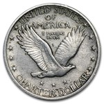 1917-S Standing Liberty Quarter Type-II AU