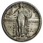1917-S Standing Liberty Quarter Type-II XF