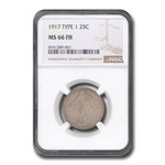 1917 Standing Liberty Quarter MS-66 NGC (FH)