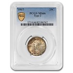 1917 Standing Liberty Quarter MS-66 PCGS (D L Hansen)