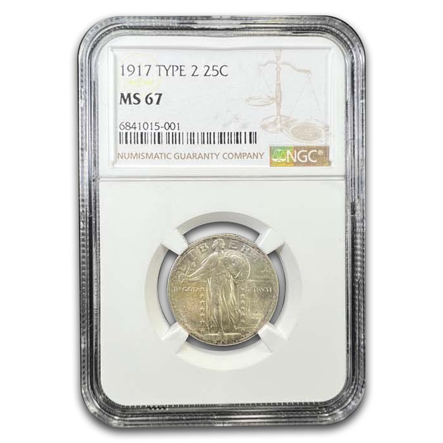 1917 Standing Liberty Quarter MS-67 NGC