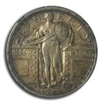 1917 Standing Liberty Quarter Type-I AU-53 NGC