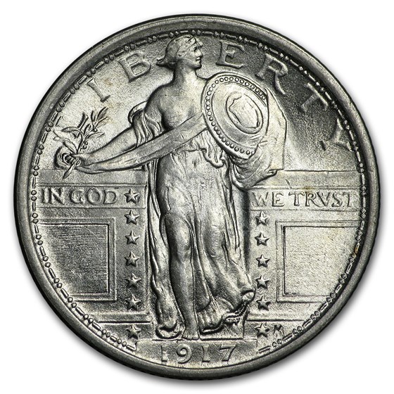1917 Standing Liberty Quarter Type-I BU 1917 Standing Liberty Quarter Type-I BU