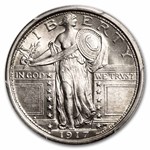 1917 Standing Liberty Quarter Type-I MS-62 PCGS (FH)