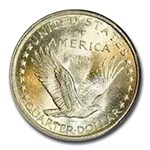 1917 Standing Liberty Quarter Type-I MS-64 NGC (Full Head)
