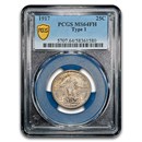 1917 Standing Liberty Quarter Type-I MS-64 PCGS (FH)