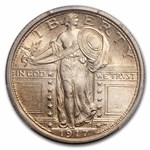 1917 Standing Liberty Quarter Type-I MS-64 PCGS (FH)