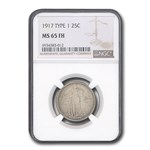 1917 Standing Liberty Quarter Type-I MS-65 NGC (Full Head)