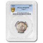 1917 Standing Liberty Quarter Type-I MS-66 PCGS (Full Head)