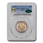 1917 Standing Liberty Quarter Type-I MS-67+ PCGS CAC (FH)