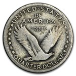 1917 Standing Liberty Quarter Type-I VG