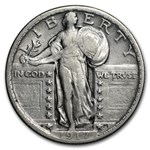 1917 Standing Liberty Quarter Type-II VF