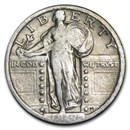 1917 Standing Liberty Quarter Type-II VG