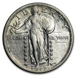 1917 Standing Liberty Quarter Type-II XF