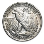 1917 Walking Liberty Half Dollar BU