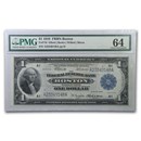 1918 (A-Boston) $1.00 FRBN CU-64 PMG (Fr#710)