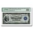 1918 (B-New York) $1.00 FRBN AU-55 EPQ PMG (Fr#712)
