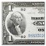 1918 (B-New York) $1.00 FRBN XF (Fr#713)