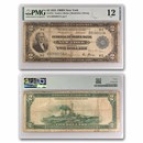 1918 (B-New York) $2 FRBN Battleship F-12 PMG (Fr#751)