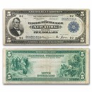 1918 (B-New York) $5.00 FRBN Ch VF (Fr#782)