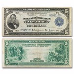 1918 (B-New York) $5.00 FRBN Ch VF (Fr#782)