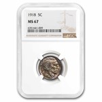 1918 Buffalo Nickel MS-67 NGC