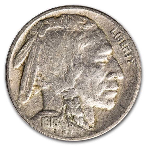 1918 Buffalo Nickel VF 1918 Buffalo Nickel VF