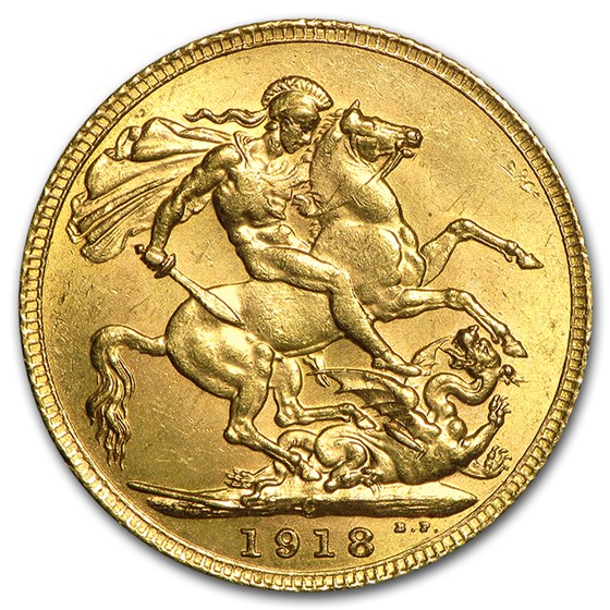 Buy 1918 C Canada Gold Sovereign AU APMEX