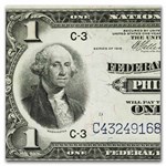1918 (C-Philadelphia) $1.00 FRBN XF (Fr#717)