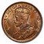 1918 Canada Large Cent George V AU