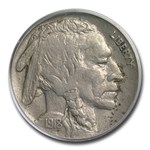 1918-D Buffalo Nickel AU-50 PCGS