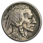 1918-D Buffalo Nickel VF