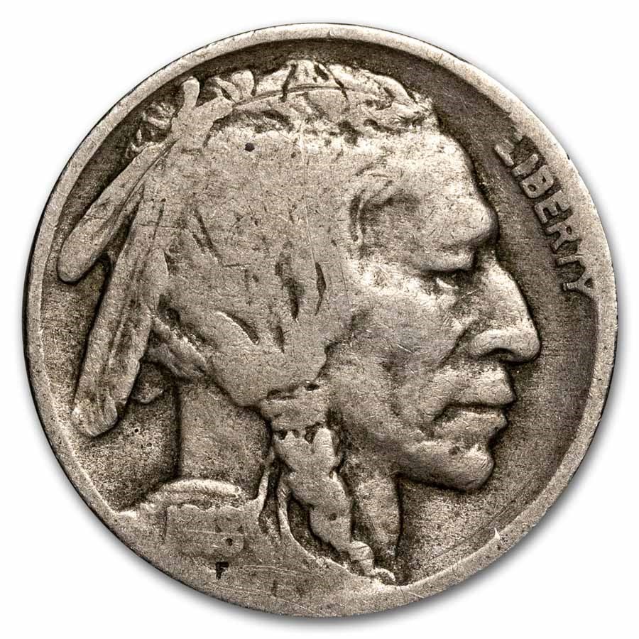 1918-D Buffalo Nickel VG